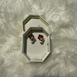 Dior Pink Gemstone Earrings